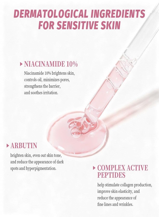 danliss Niacinamide Serum 10% + Zinc 2% – Brightening Face Serum with Hyaluronic Acid & Arbutin for Nourished, Balanced, Blemish - Prone Skin 30ml / 1 fl oz - Image 3